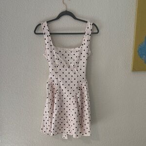Polka Dot Sleeveless Dress